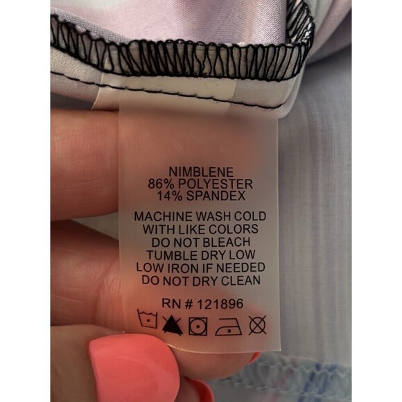 Title Nine Gradient Tank Top Women XS Stretch Lightweight Athletic Workout NEW - Picture 9 of 11